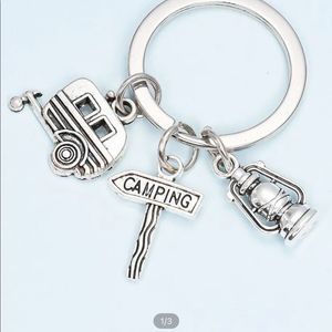 Camping Keychain